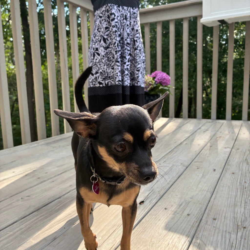 Vintage 90s polka dot floral summer dress