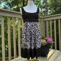 Vintage 90s polka dot floral summer dress